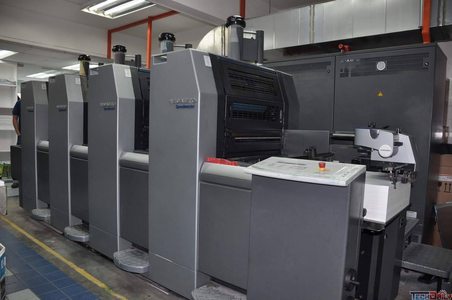CMYK Printer Offset Printing